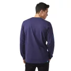 Sporty Formula E férfi hosszú-újj pamut Ing  Formula E Logo és Lettering, Longsleeve 701223396 001 Navy kék Méret: XL
