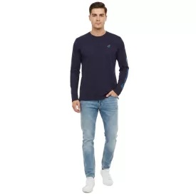   Sporty Formula E férfi hosszú-újj pamut Ing  Formula E Logo és Lettering, Longsleeve 701223396 001 Navy kék Méret: XXS