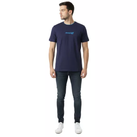 stílusos Formula E férfi póló, Sustainable pamut Ing, cserélni Accelerated Summer Ing, Motorsport 701223590 001 Navy kék Méret: XXL