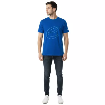 stílusos Formula E férfi póló, Sustainable pamut Ing  Formula E Logo, Summer Ing, Motorsport, 701223608 002 kék Méret: 3XL
