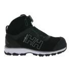 vízálló Helly Hansen Chelsea Evolution Mid Boa S3 női Safety Cipő  Ortholite és Helly Tech® Membrane, Wide Fit, védelem Class S3, 78269_930, fekete/szürke Méret: 40