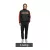 2-darab Sergio Tacchini Agave férfi Szabadidőruha, Trendy sport Öltöny, Fitness Öltöny 41533 fekete/narancssárga Méret: S