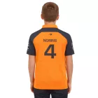 Formula 1 McLaren Lando Norris F1 Team gyerek'' Polo Ing  Sponsor Logos, nadrág-újj Sport Ing TJ5318 narancssárga Méret: 158