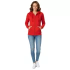 Everyday Helly Hansen Női kapucnis cipzáras pulóver zsebekkel, 280 g/m², 79217_220, Piros Méret:XS