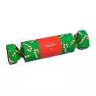 2 pár Happy Zokni Candy Cane Holiday női pamut Zokni Value csomag  karácsony Print Everyday Zokni in ajándék doboz SXPOL02-7300 zöld/színes Méret: 36_40
