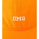 Fényes ZWILLINGSHERZ OMG Klasszikus Baseball sapka "OMG" hímzéssel, pamut sapka, állítható karimájú, 4603M K258210 Neonzöld, Sárga és Narancssárga színben Méret:N