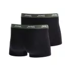 2-Pack Jeep Basic Boxer Nadrág Férfiaknak, Pamut Fehérnemű I101545-001, Fekete, Sötétszürke vagy Sötétkék Méret:L