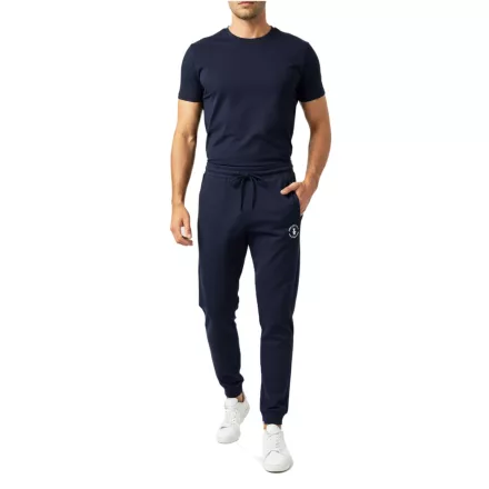 Sporty ON THAT ASS Calvin Klein férfi pamut jogging tréning melegítő szabadidőruha melegítő szabadidőruha nadrág  Logo és zseb, sötét kék Méret: S