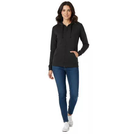 Mindennapi Helly Hansen Női cipzáras kapucnis pulóver zsebekkel, 280 g/m², 79217, Fekete, Piros vagy Sötétkék Méret:XL