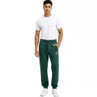 Sporty ON THAT ASS XOLO férfi pamut jogging tréning melegítő szabadidőruha melegítő szabadidőruha nadrág  Logo és zseb, zöld Méret: XS