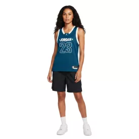   NIKE Jordan Jersey 23 női Basketball Ing  Mesh szövet Tank Top sport Ing FN6687-457 kék Méret: XS