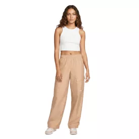   NIKE Trend Cargo szőtt női Cargo nadrág  Elastic Drawstrings at the Ankles, alkalmi Nadrág HJ3982-200 bézs Méret: L