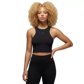   Timeless NIKE Jordan Sport Body a(z) női Crop Top Tank Top  DryFit sport Ing Training Ing FN5156-010 fekete Méret: XS