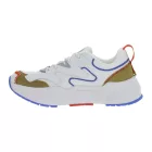 Extravagant kezdő bivaly férfi edzőcipő edző cipő  ódi bőr és  - Retro edzőcipő edző cipő in 90s stílus SMB102321 fehér/színes, fekete, vagy fehér Méret: 41