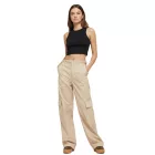 Practical adidas Cargo nadrág nőknek, alkalmi Nadrág  Patch zseb, Loose Fit JF6531 bézs Méret: L