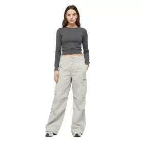   Divatos NIKE NSW Szőtt Női Cargo Nadrág Patches Zsebekkel, Pamut, HM4322-014 Világosszürke Méret:M