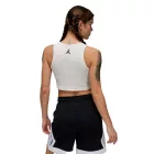 NIKE Jordan női Crop Top Tank Top  Jordan Logo, sport Ing, pamut Ing DX4700-133 fehér Méret: L