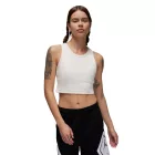 NIKE Jordan női Crop Top Tank Top  Jordan Logo, sport Ing, pamut Ing DX4700-133 fehér Méret: XS
