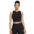 NIKE Sportswear Essentials női Crop Top Tank Top  Swoosh Logo Sport Ing FB8279-0100 fekete Méret: S