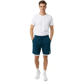   lágy SCOTCH & SODA férfi pamut sport Sort Rövidnadrág, Fitness Sort Rövidnadrág SSSP25M269727 421 Petrol kék Méret: S