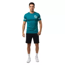   Modern ON THAT ASS Wess férfi sport póló Fitness Performance Ing  stílusos Design zöld Méret: S