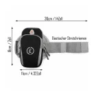 Echelon Lime sport karkötő for Phones  Headphone Opening, jogging tréning melegítő szabadidőruha melegítő szabadidőruha karkötő, Phone tok, 30cm csukló körméret, in rózsaszín, kék, szürke, vagy fekete Méret: N