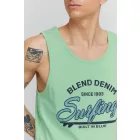 klasszikus BLEND BDLingo férfi kerek nyakú Tank Top 20714921ME fehér, kék, lila, vagy türkiz Méret: M