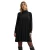 Feminine női ruha in viszkóz BLEND, Mini ruha  Patch oldal zseb, estélyi ruha 955000 fekete Méret: 54