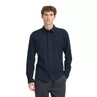 Classic CASUAL FRIDAY CFFolke LS Férfi Hosszú ujjú üzleti ing gombos plakkal 20505638 Világoskék, Fehér vagy Sötétkék Méret:S