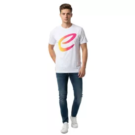   Colorful Formula E férfi póló, pamut Ing  Colorful Formula E Logo, Summer Ing 701223579, fehér/kék vagy fehér/rózsaszín/sárga Méret: XXS