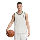 klasszikus 11 PROJECT PRZayden férfi kerek nyakú Tank Top 21301016-ME fehér vagy fekete Méret: M