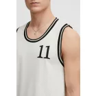 klasszikus 11 PROJECT PRZayden férfi kerek nyakú Tank Top 21301016-ME fehér vagy fekete Méret: XXL
