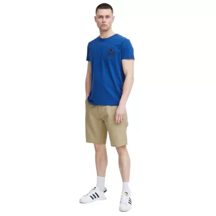 klasszikus BLEND férfi Chino Sort Rövidnadrág  Zipper, 20716711, fekete vagy bézs Méret: XL