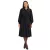 Feminine női Midi ruha  Gyöngy Appliqué, estélyi ruha 929373 fekete Méret: 40