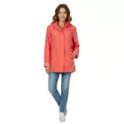 Timeless Wedolina Linda női Transitional dzseki kabát Kabát, nadrág kabát  Detachable kapucni, Sporty Spring dzseki kabát Kabát, barack-narancssárga vagy világos szürke Méret: M
