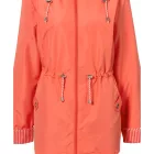 Timeless Wedolina Linda női Transitional dzseki kabát Kabát, nadrág kabát  Detachable kapucni, Sporty Spring dzseki kabát Kabát, barack-narancssárga vagy világos szürke Méret: M