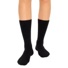 3 pár Circulation-Friendly SOCKSWEAR Diabetic Zokni nőknek és férfi, pamut Zokni  Comfort karperec, fehér, fekete, vagy fehér/szürke Méret: 35_38