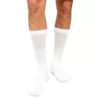 3 pár Circulation-Friendly SOCKSWEAR Diabetic Zokni nőknek és férfi, pamut Zokni  Comfort karperec, fehér, fekete, vagy fehér/szürke Méret: 43_46