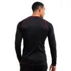 Warm CINQUE férfi Thermal nadrág, hosszú Underpants, vagy hosszú Undershirt/Thermal Ing  pamut, fekete/piros Méret: XL
