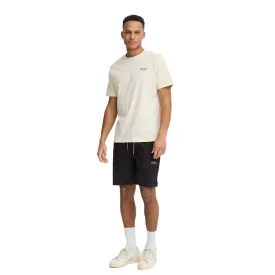   klasszikus BLEND BHEdgar férfi Sort Rövidnadrág  Logo Print - alkalmi Sort Rövidnadrág 20717890 - kék, fekete, vagy bézs Méret: XL