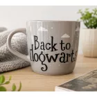 Harry Potter "Roxfort Expressz" Bögre, 300 ml Porcelán Bögre, Rózsaszín szív alakú fogantyúval, Szürke Méret:N