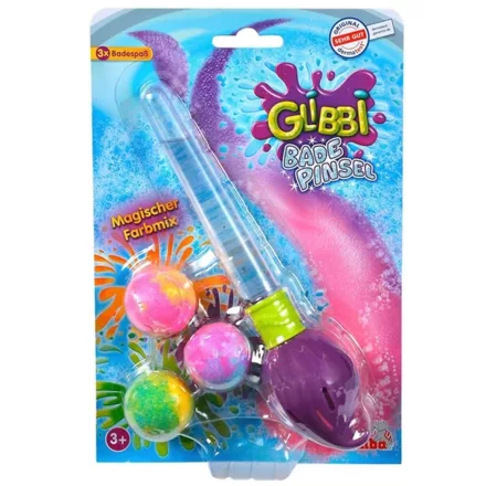 GLIBBI fürdő kefe szett, Magic fürdő Bombs  csillogós Brushes, Refillable szett (3 x 30g), 105953570, lila/színes Méret: N