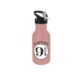   Harry Potter Roxfort Expressz kulacs, 500 ml rozsdamentes acél, varázslatos rózsaszín dizájn Méret:N