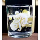 2 db-os Harry Potter pohár készlet misztikus lényekkel, poharak, rajongói ajándéktárgy, 400 ml, fehér/arany Méret:N