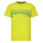 Aston Martin Formula 1 Autó Grafika F1 Gyermek Rövid Ujjú Póló Fenntartható Sport Póló Organikus Pamutból 701228852 001 Sárga Méret:92