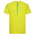 Aston Martin Formula 1 Autó Grafika F1 Gyermek Rövid Ujjú Póló Fenntartható Sport Póló Organikus Pamutból 701228852 001 Sárga Méret:92
