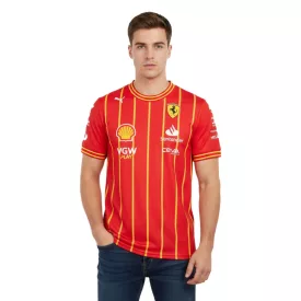   Extravagant PUMA X Scuderia Ferrari F1 2024 férfi Football Ing Canadian GP Jersey 701227995 001 piros Méret: 3XL