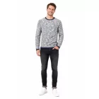 klasszikus tömör SDFlocks férfi kerek nyakú pulóver 21102722ME in fekete, kék, szürke, vagy piros Méret: XL