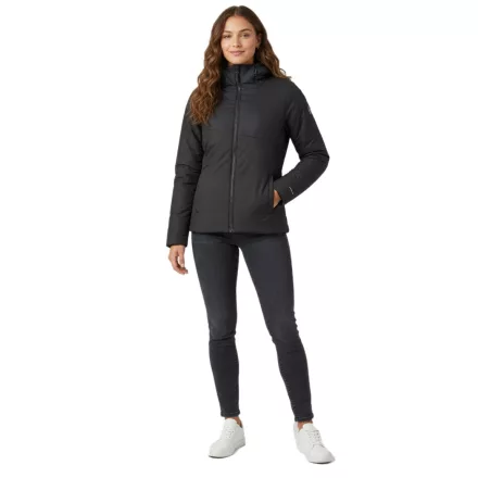 TERNUA Lucindale női Insulated dzseki kabát Kabát, Sustainable Multifunctional dzseki kabát Kabát  Microshell és Thermashell 1643646-9937 fekete Méret: XS