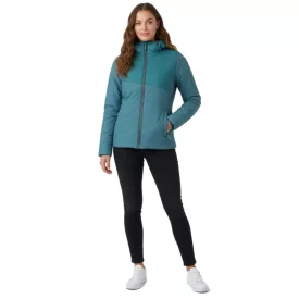   TERNUA Lucindale női Insulated dzseki kabát Kabát, Sustainable Multifunctional dzseki kabát Kabát  Microshell és Thermashell 1643646-2120 Petrol kék Méret: M